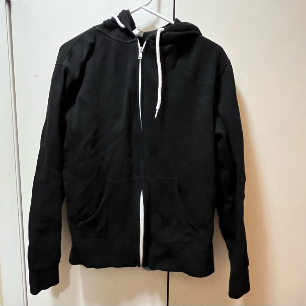 Black ‘Cardinal Bar Minneapolis, MN’ Lightweight Hooded Jacket with Full Zipper